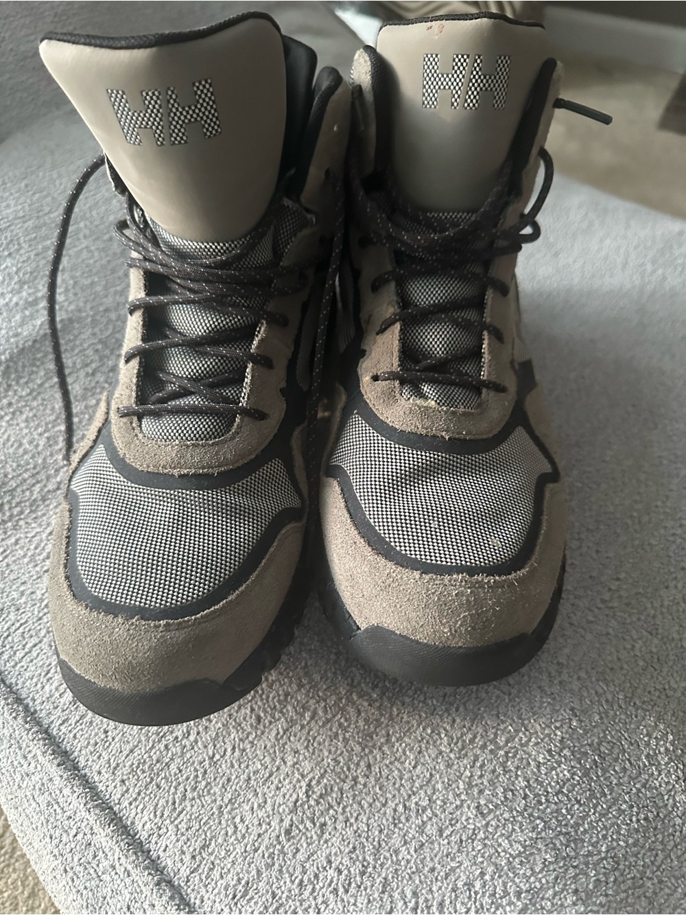 Helly Hansen Men's Grey and Black Outdoor Monashee Ullr HT Boots Size 12